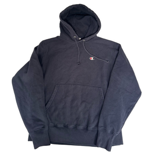 Champion Navy Blue Men Medium Athletic Activewear Streetwear Loungewear Hoodie